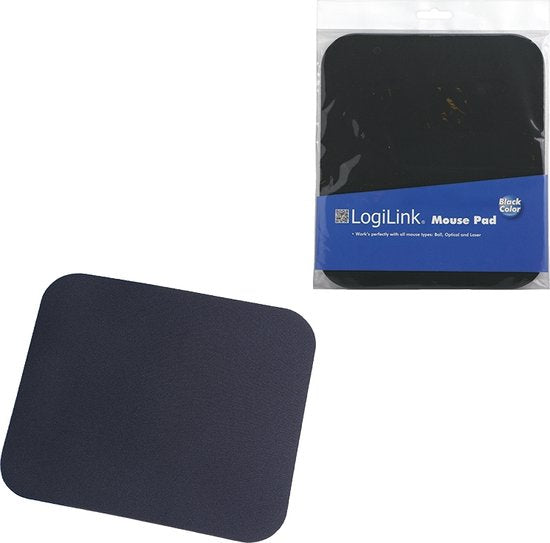 LogiLink muismat - Zwart