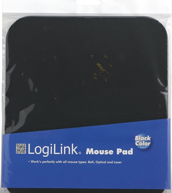 LogiLink muismat - Zwart