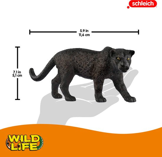 Schleich Wild Life zwarte panter - speelfiguur 3-8 jaar