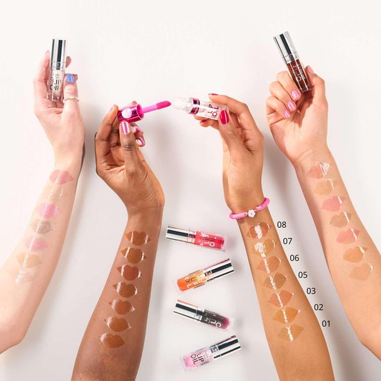 Essence Hydra Kiss lip oil - 03 Pink Champagne - 4 ml