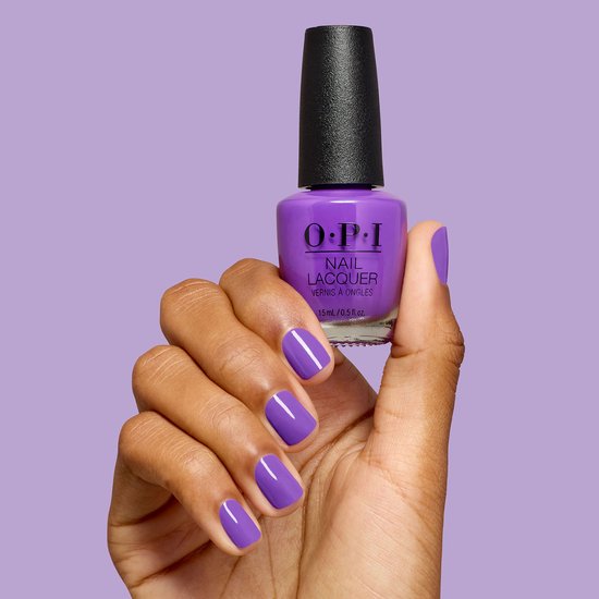 OPI Nail Lacquer nail polish - Glowin' on Vacay - 15 ml - Purple