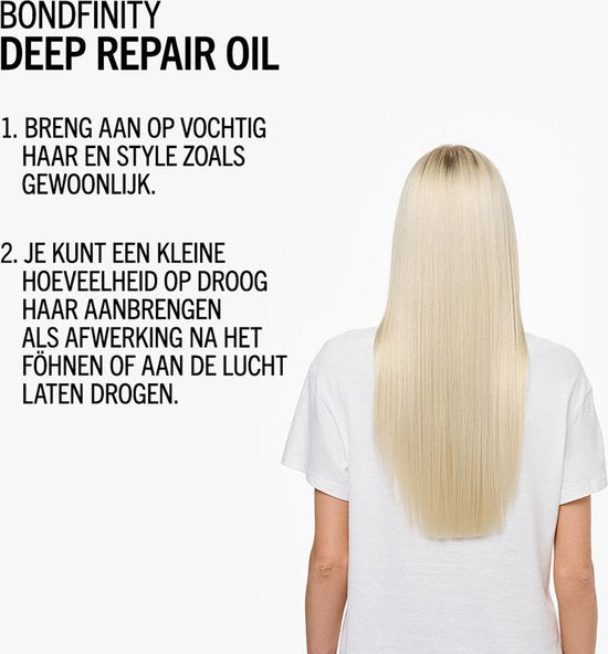 Schwarzkopf BLONDME Bondfinity haarolie - deep repair - 50 ml