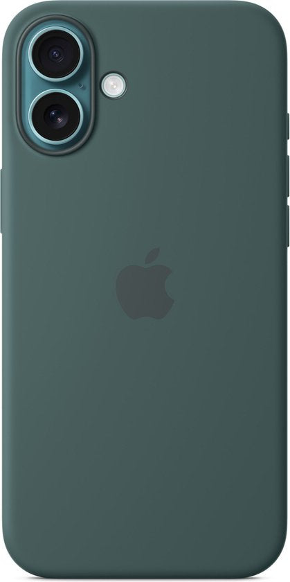 Apple iPhone 16 Plus hoesje - siliconen MagSafe - Lake Green