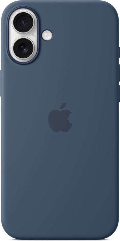 Apple iPhone 16 Plus hoesje - silicone MagSafe - denim