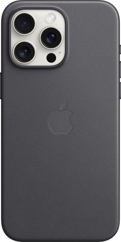 Apple FineWoven Case with MagSafe voor iPhone 15 Pro Max - Black