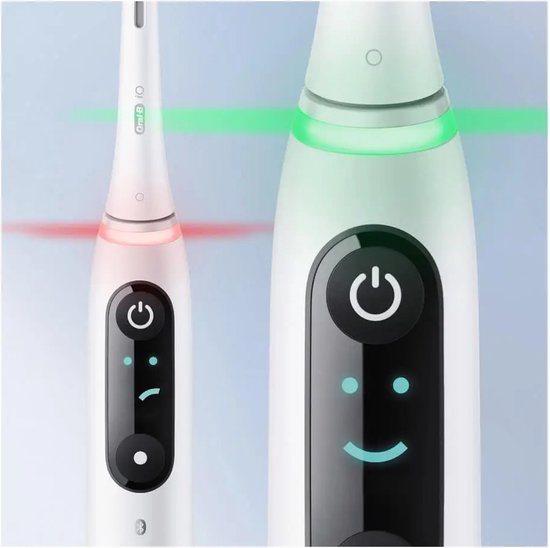 Oral-B iO Series 8N elektrische tandenborstel - vibrerende volwassenen - Wit