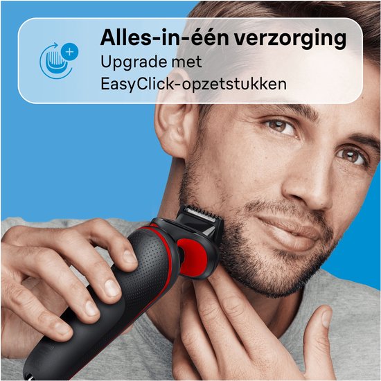 Braun Series 5 scheerapparaat - elektrisch - 51-R1000s - Rood