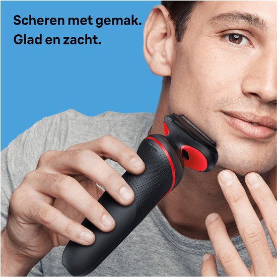 Braun Series 5 scheerapparaat - elektrisch - 51-R1000s - Rood