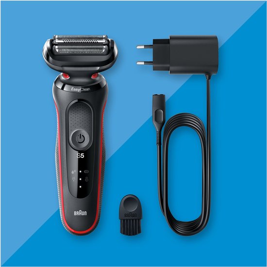 Braun Series 5 scheerapparaat - elektrisch - 51-R1000s - Rood