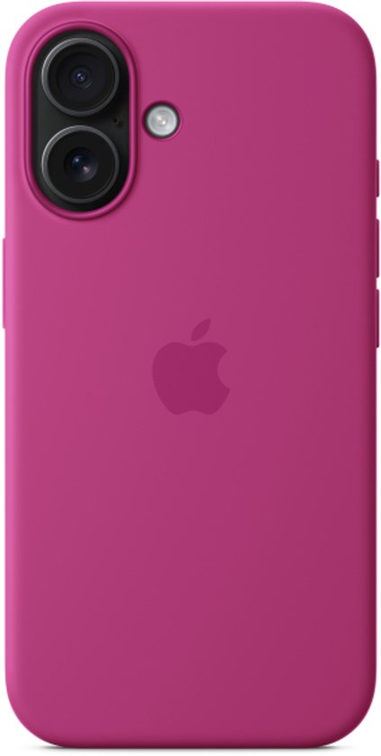 Apple Silicone Case - iPhone 16 Plus MagSafe - Fuchsia