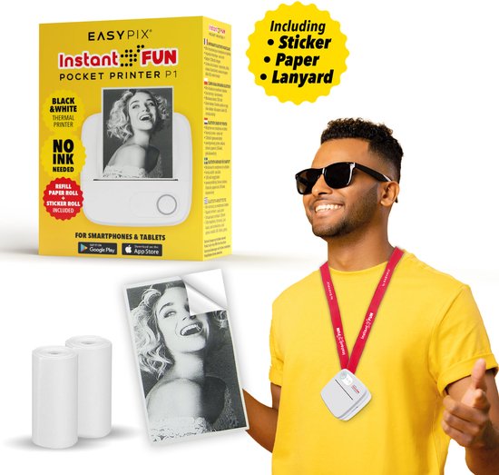 Easypix InstantFun zakprinter - P1