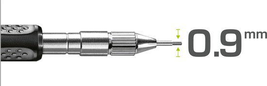 Pica Fine Dry navulling - 0,9 mm - voor 7070 markeerpotlood