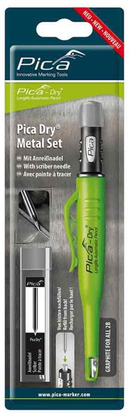 Pica Dry metaalset - inclusief kraspen