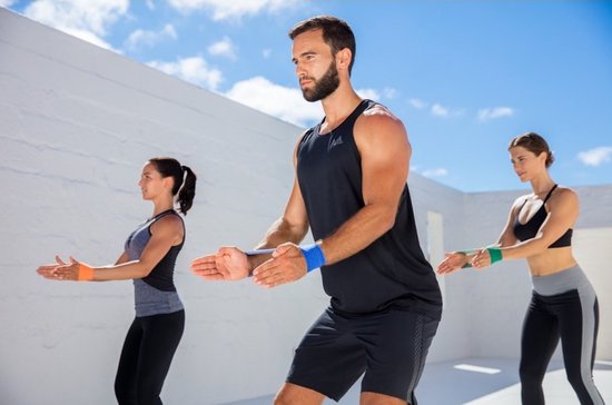 BlackRoll Loop Band resistance band - strong - Blue