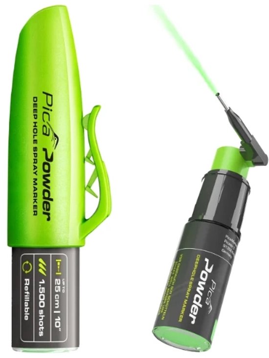 Pica Powder 2020 spraymarker - markeerspray boorgaten tot 25 cm