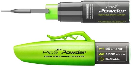 Pica Powder 2020 spraymarker - markeerspray boorgaten tot 25 cm