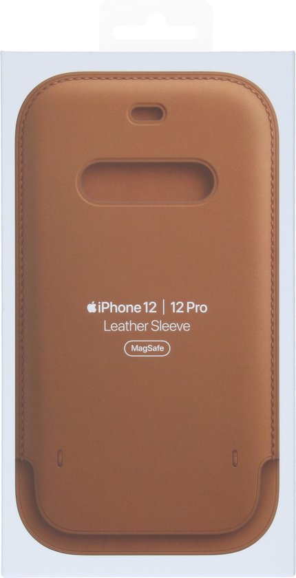 Apple iPhone 12 Pro Case - MagSafe Leather - Saddle Brown
