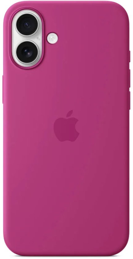 Apple Silicone Case - iPhone 16 Plus MagSafe - Fuchsia