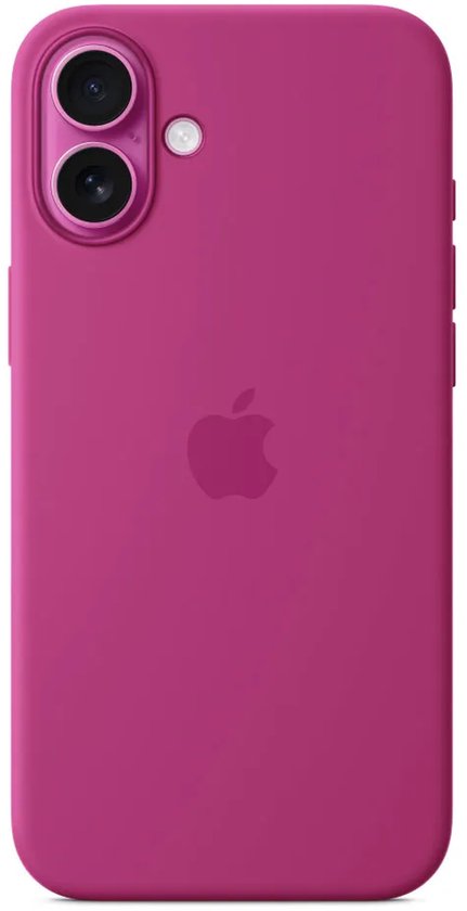 Apple Silicone Case - iPhone 16 Plus MagSafe - Fuchsia