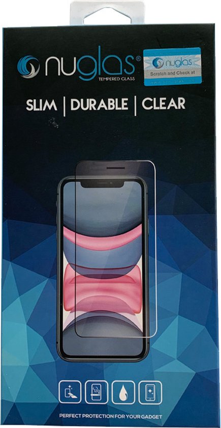NuGlas screenprotector - iPhone 12 Pro Max - 2,5D glas