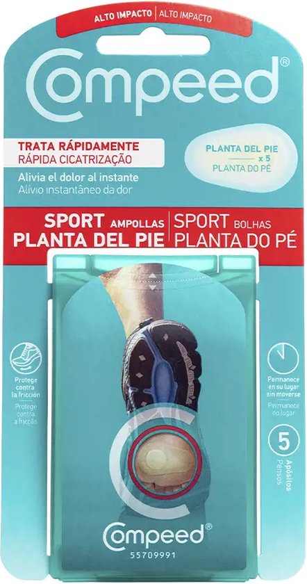 Compeed blister patches - underfoot - 5 pieces