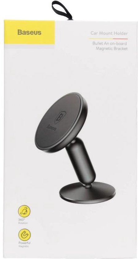 Baseus Zwarte Stand Magnetic Car Mount Holder