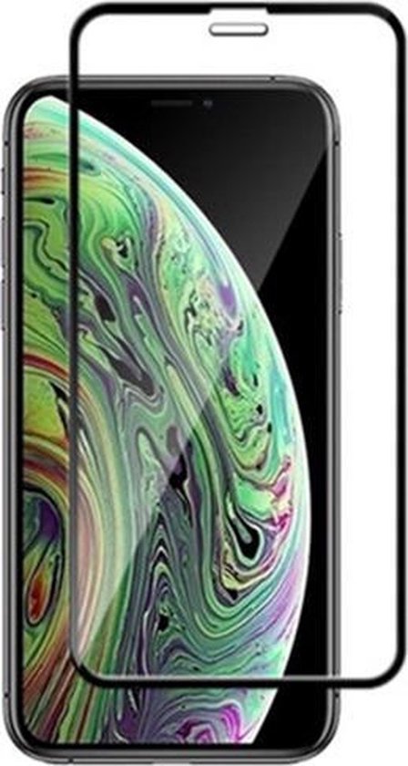 NuGlas Premium Screenprotector Voor iPhone XS Max/11 Pro Max - Full Cover Invisible Tempered Glas 5D