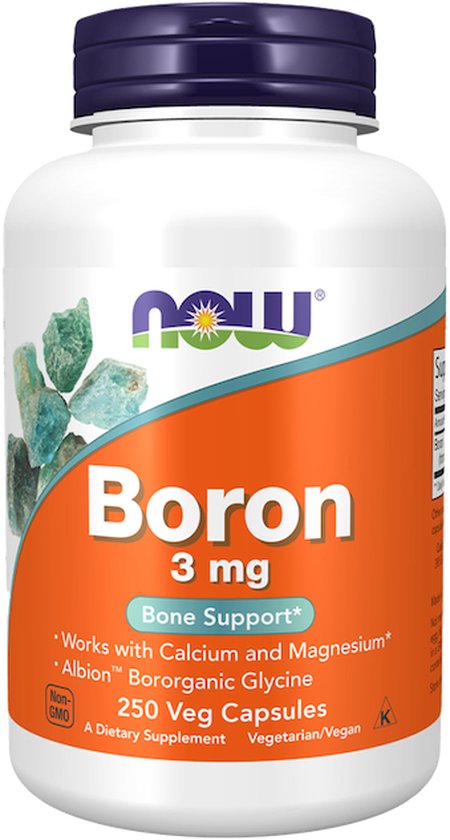 Boron capsules - 3 mg - 100 stuks
