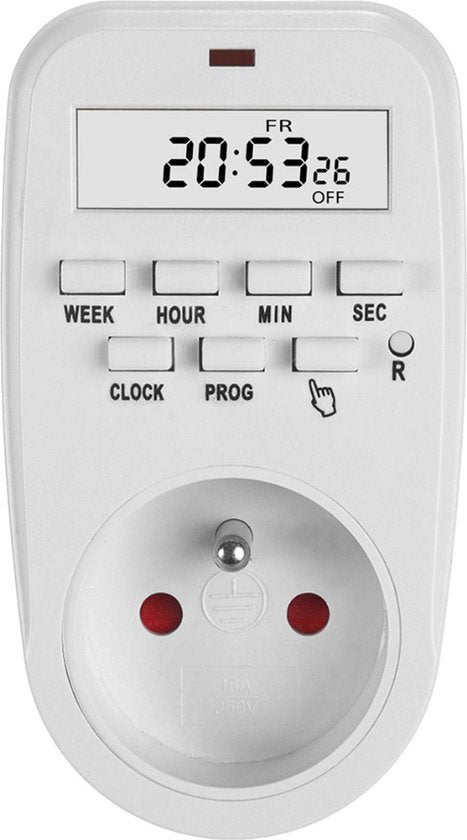 GreenBlue GB362 E Timer Switch - Digital - 16A IP20
