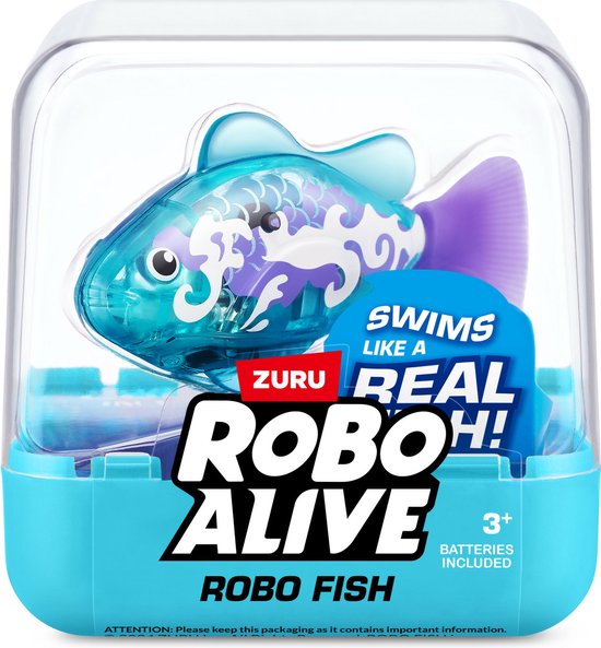 ZURU Robo Fish - Series 3 - zwemmende robotvis - assorti