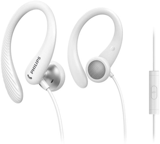 Philips TAA1105 sport oordopjes - in-ear met microfoon - Wit