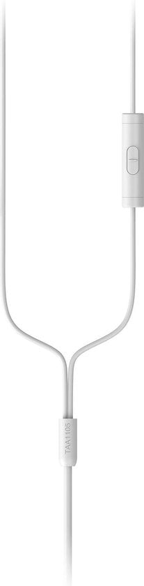 Philips TAA1105 sport oordopjes - in-ear met microfoon - Wit