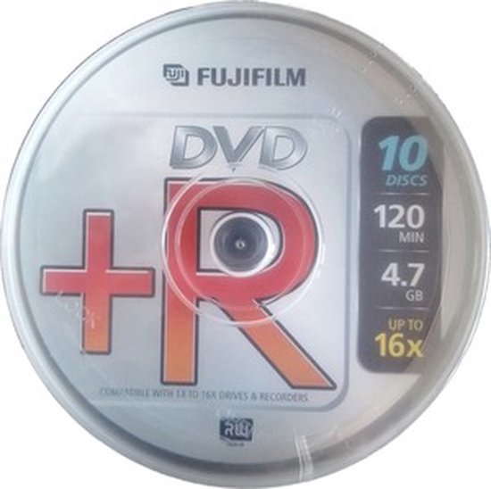 Fujifilm DVD - leeg - 4,7 GB - 10 stuks