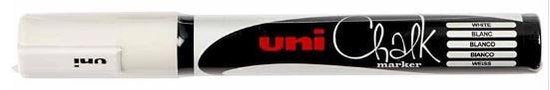 Uni-ball Chalk krijtstift - rond - Wit