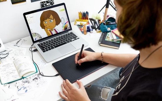 Wacom One tekentablet - medium