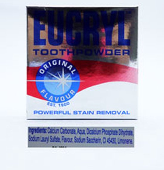 Eucryl tandreinigingspoeder - original - 50 gram