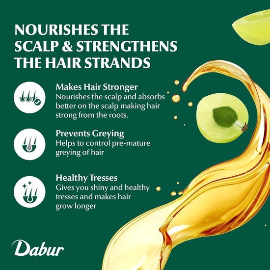 Dabur Amla haarolie - voedend en beschermend - 100 ml