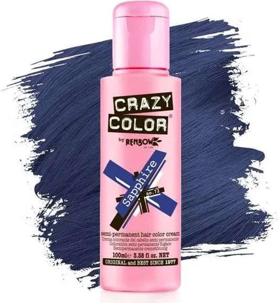 Crazy Color haarverf - Sapphire - 100 ml