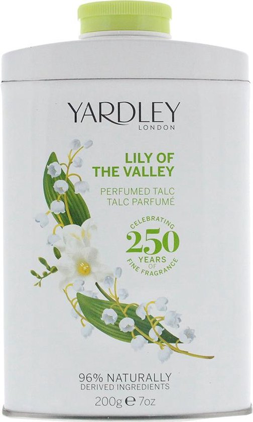 Yardley Lily of The Valley talkpoeder - 207 ml