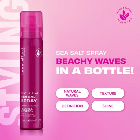 Lee Stafford Beach Babe zeezoutspray - sea salt spray - 150 ml