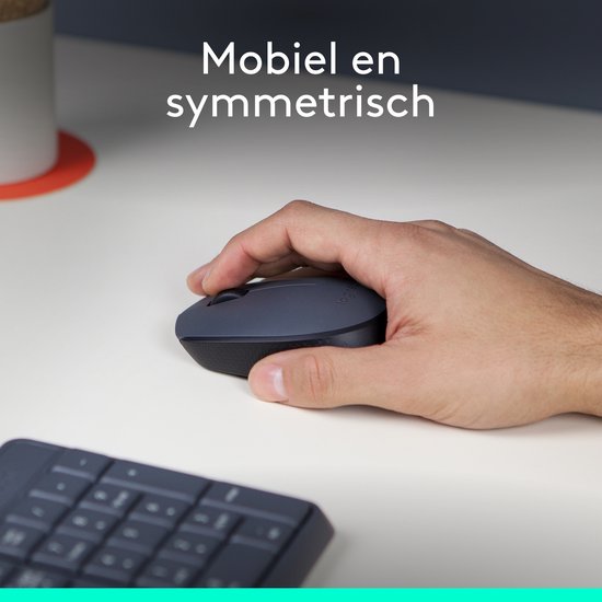 Logitech M170 draadloze muis - PC/Mac - USB mini receiver - Grijs