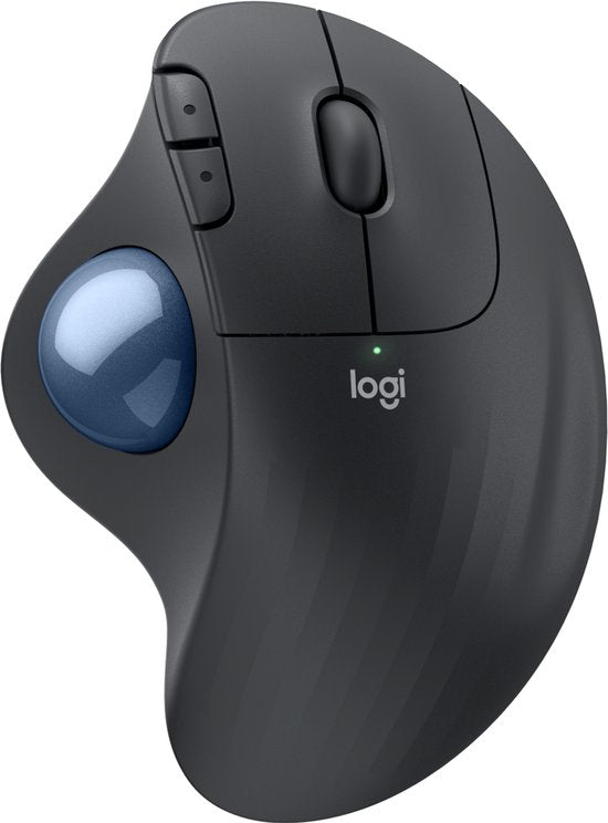 Logitech Ergo M575 for Business muis - draadloos bluetooth trackball rechtshandig - Graphite