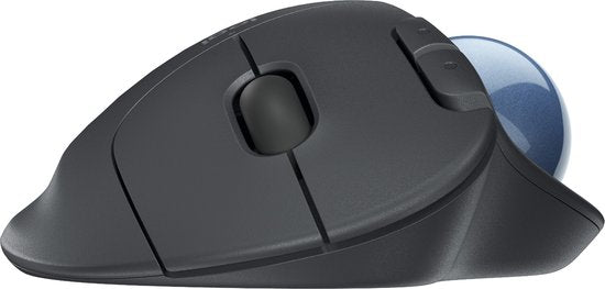 Logitech Ergo M575 for Business muis - draadloos bluetooth trackball rechtshandig - Graphite