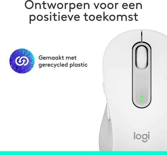 Logitech Signature M650 muis - draadloos - Off White