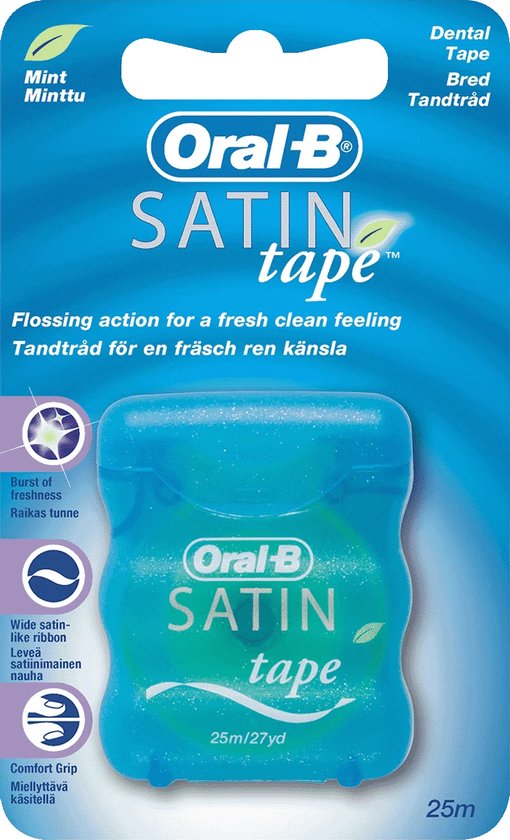 Oral-B Satin Tape flosdraad - mint - 25 m