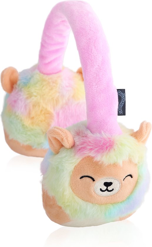 Squishmallows draadloze kinderkoptelefoon - Leonard pluche - met microfoon