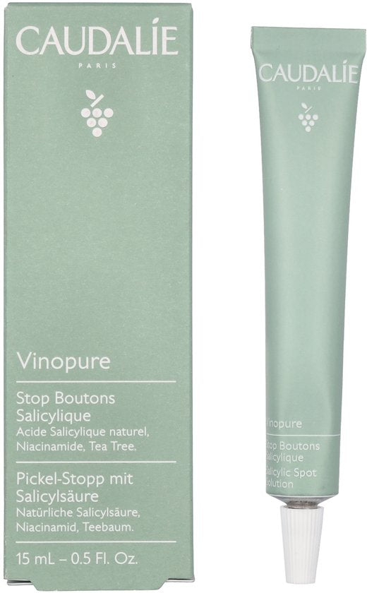 Caudalie Vinopure face cream - salicylic anti-blemish sensitive skin - 15 ml