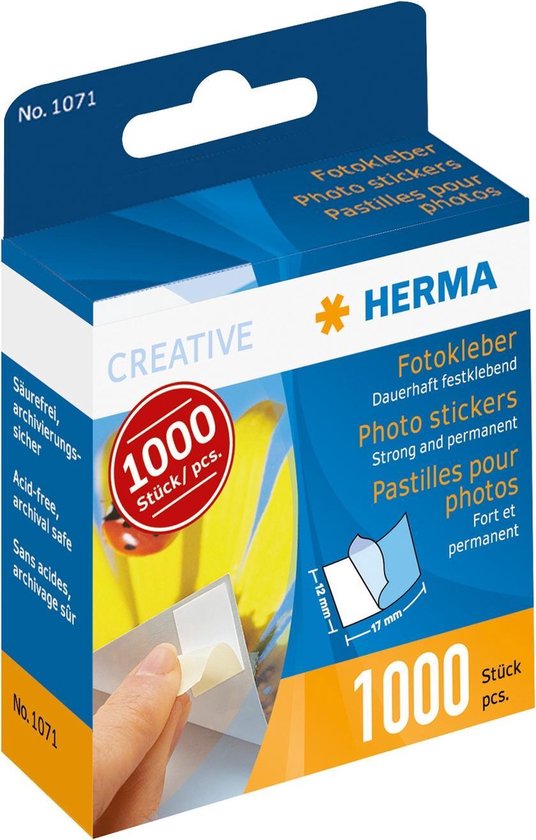 Herma fotoplakkers - 1.000 stuks