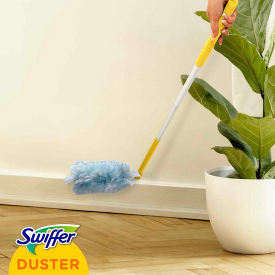 Swiffer Duster XXL starterkit - 1 vloerreiniger en 2 navullingen - tot 90 cm hoog