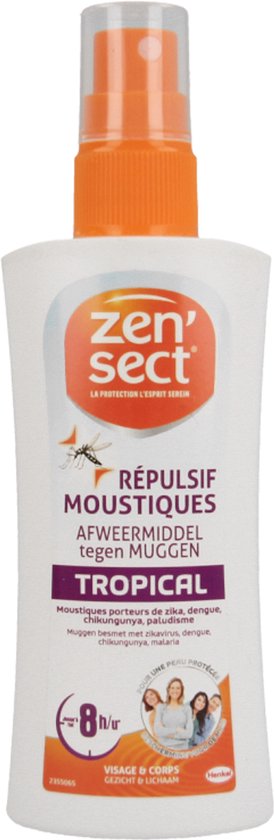 Zensect muggenlotion - Skin Protect Tropical - zonder DEET - 100 ml